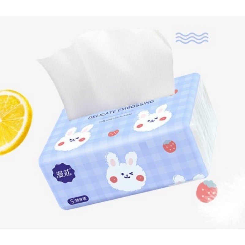 Gói khăn giấy lau Sipiao Gấu Trúc dai mềm cho cả nhà, bỏ túi gọn gàng tiện dụng.