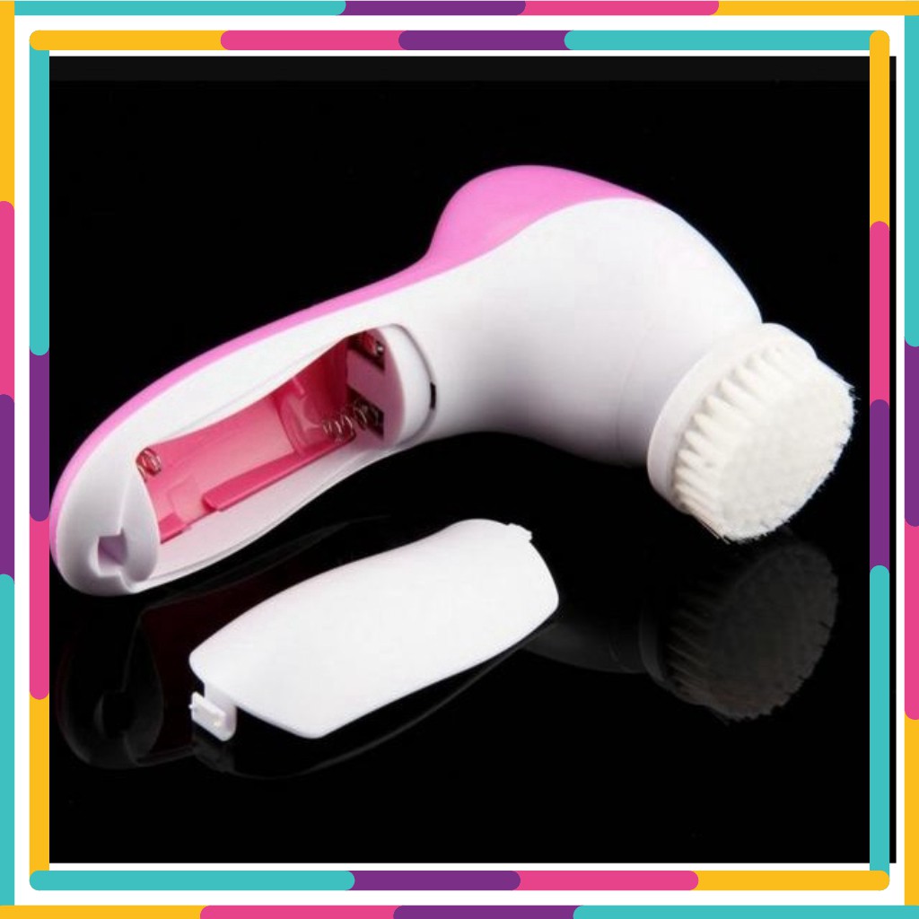 GO' 123' Máy massage rửa mặt 5 in 1 beauty care AE-8782 MỚI