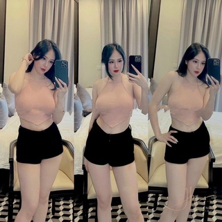 Áo yếm nữ đan lưng 7 màu siêu đẹp