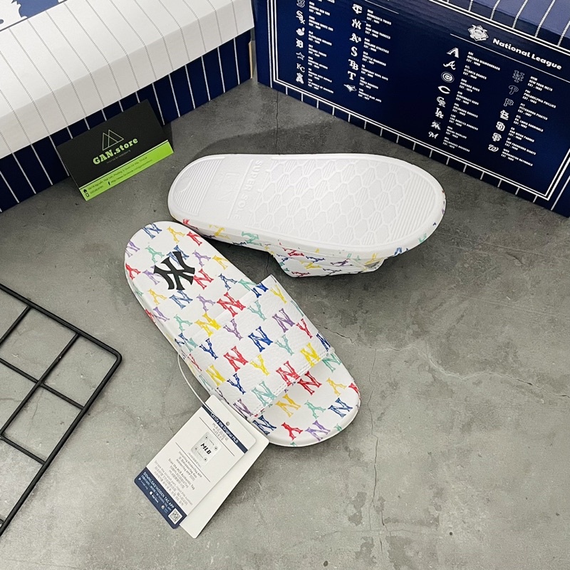 Dép 𝗠𝗟𝗕 Monogram Nữ Nhiều Màu