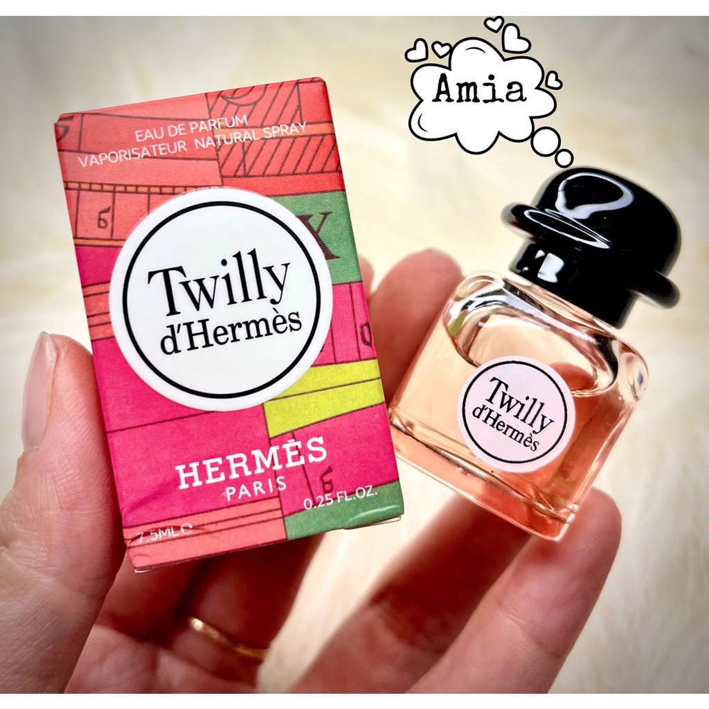 Nước hoa Nữ mini Twilly d’Hermès 7,5ml mùi hương hoa tươi mát trẻ trung