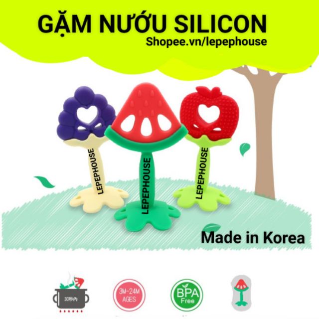 CẮN NƯỚU SILICON TRÁI CÂY HÀN QUỐC