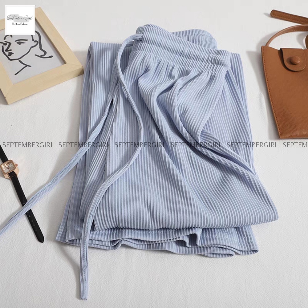 Quần culottes nữ dáng dài chất thun tăm SEPTEMBERGIRL QUAN NU 001V1