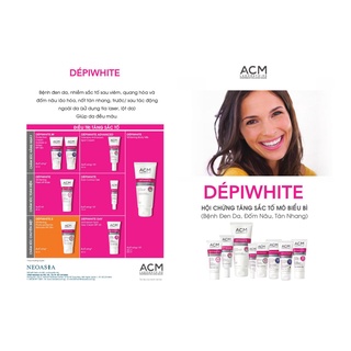 [Date 06/2023] Mặt nạ dưỡng da, giảm sạm nám ACM DEPIWHITE WHITENING PEEL-OFF MASK - Minisize 5ml