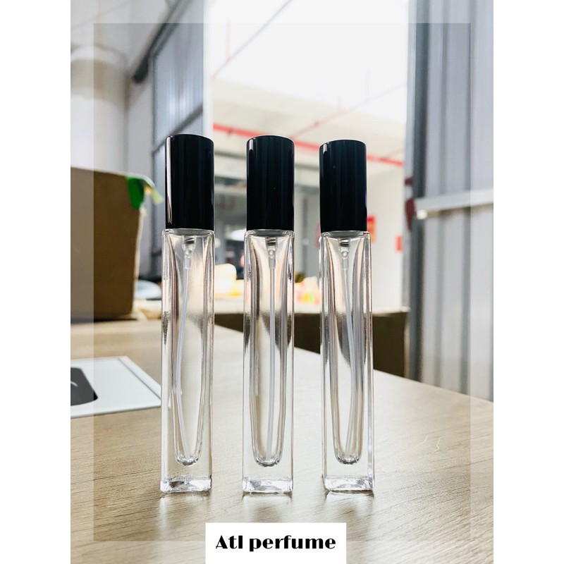 Chai chiết nước hoa 10ml CAO VUÔNG DÀY