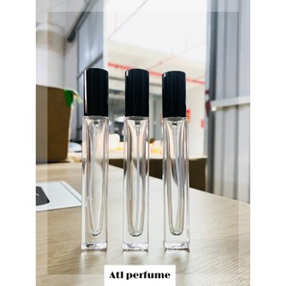 [Giá Tốt Nhất⚡️]Vỏ Chai chiết nước hoa 10ml CAO VUÔNG DÀY (VỎ CHAI KHÔNG CÓ NƯỚC HOA)