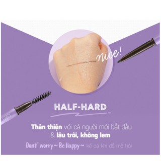Chì kẻ mày BLACK ROUGE HALF-HARD DRAWING MASTER EYEBROW