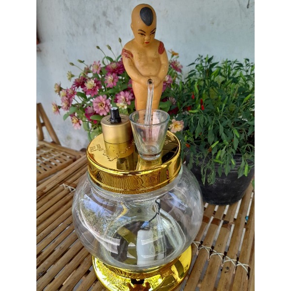 Bình Rót Rươu Tự Động THỦY TINH CAO CẤP 2LIT7 TIỂU ĐỒNG TỬ -Sản phẩm VIP đẳng cấp MILED