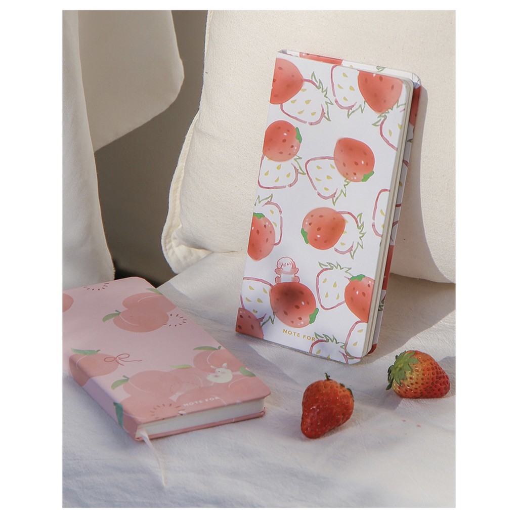 Sổ tay Slim Journal NOTE FOR Strawberry version