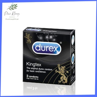 Bao cao su Durex Kingtex, hộp 3 cái