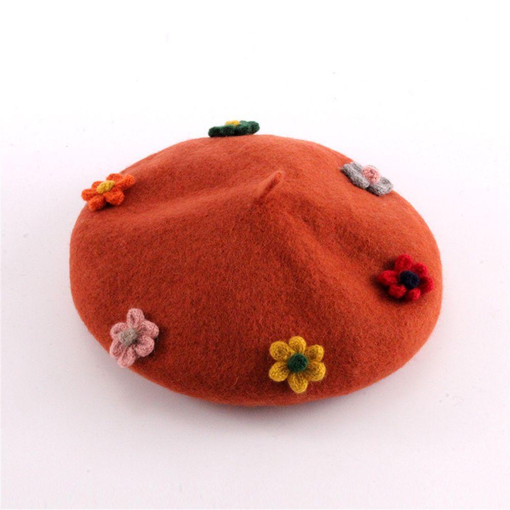 ROSE Mũ Beret Năm 2021 Mới Mũ Nồi Dễ Thương Thu Đông
