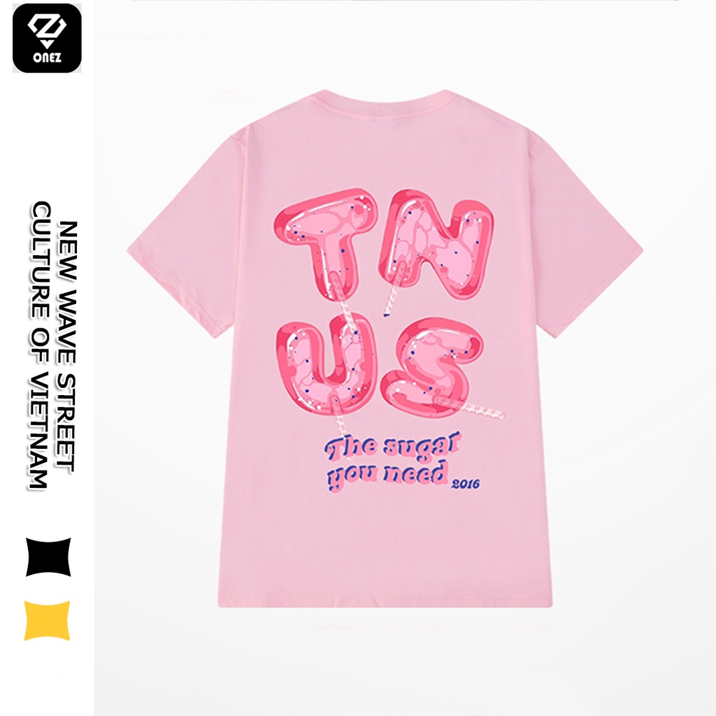 Áo thun unisex tay lỡ form rộng , áo phông nam nữ form rộng chất cotton mát mịn thấm hút mồ hôi TNUS