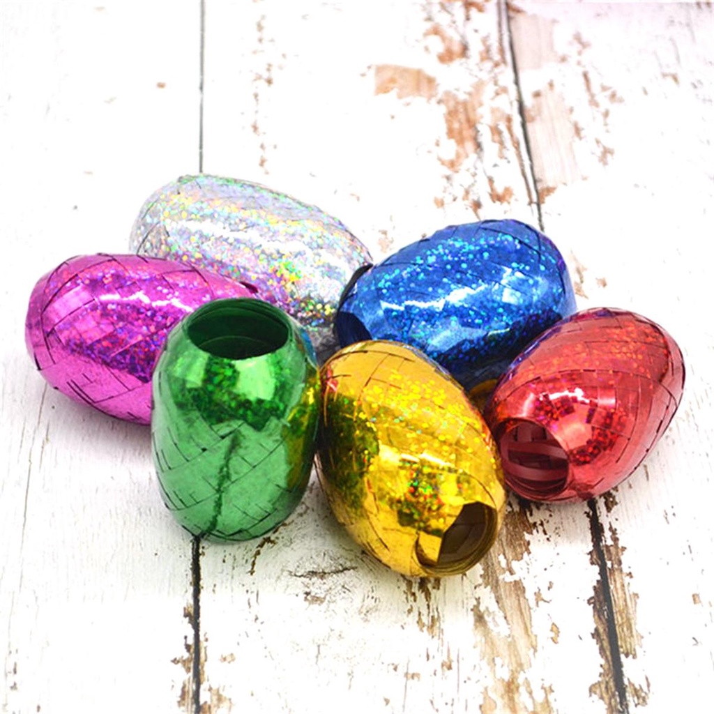 Cuộn Dây Ruy Băng Màu Laser Dùng Gói Quà Giáng Sinh / Sinh Nhật DIY