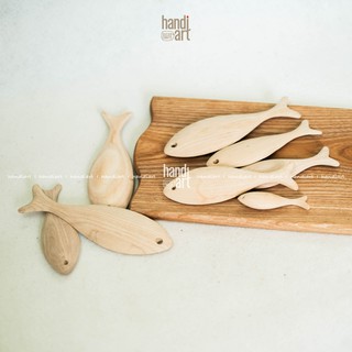 Cá gỗ trang trí, Cá gỗ handmade, sơn, vẽ màu