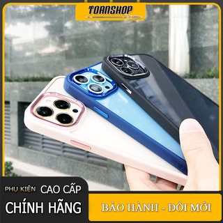 Ốp iPhone 13 cao cấp lưng PC chống bám vân tay chống ố màu viền mắt camera nhôm siêu đẹp