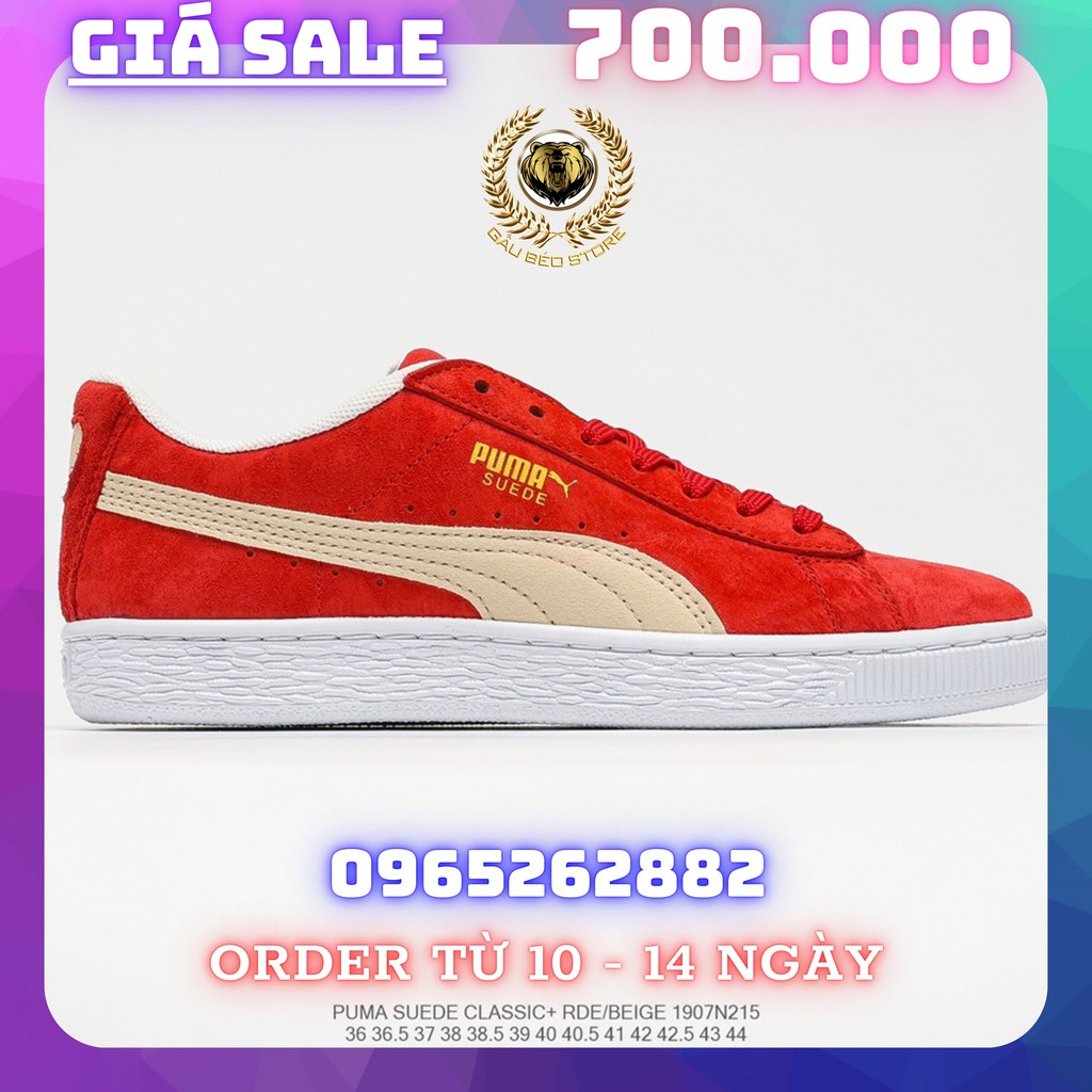 Order 1-2 Tuần + Freeship Giày Outlet Store Sneaker _PUMA SUEDE Classic MSP: 1907N2154 gaubeostore.shop