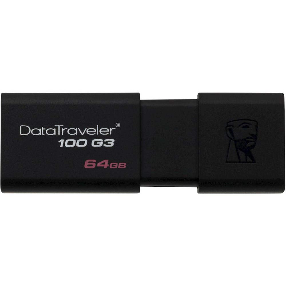 USB Kingston DT100G3 64GB - Hãng phân phối chính thức