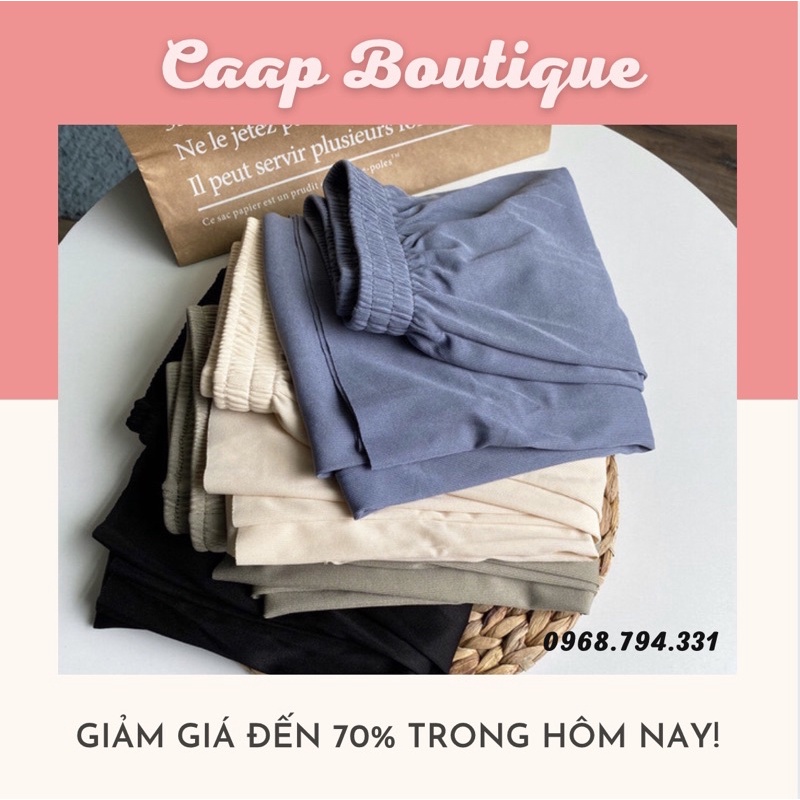 QUẦN ỐNG RỘNG, QUẦN CULOTTES SUÔNG TĂM hack dáng hot hit
