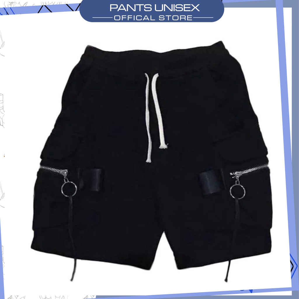 ⚡[ RẺ VÔ ĐỊCH ] Quần Short túi hộp unisex KHÓA TRÒN chất kaki dầy co giãn 1HIT_UNISEX Pantsunisex | BigBuy360 - bigbuy360.vn