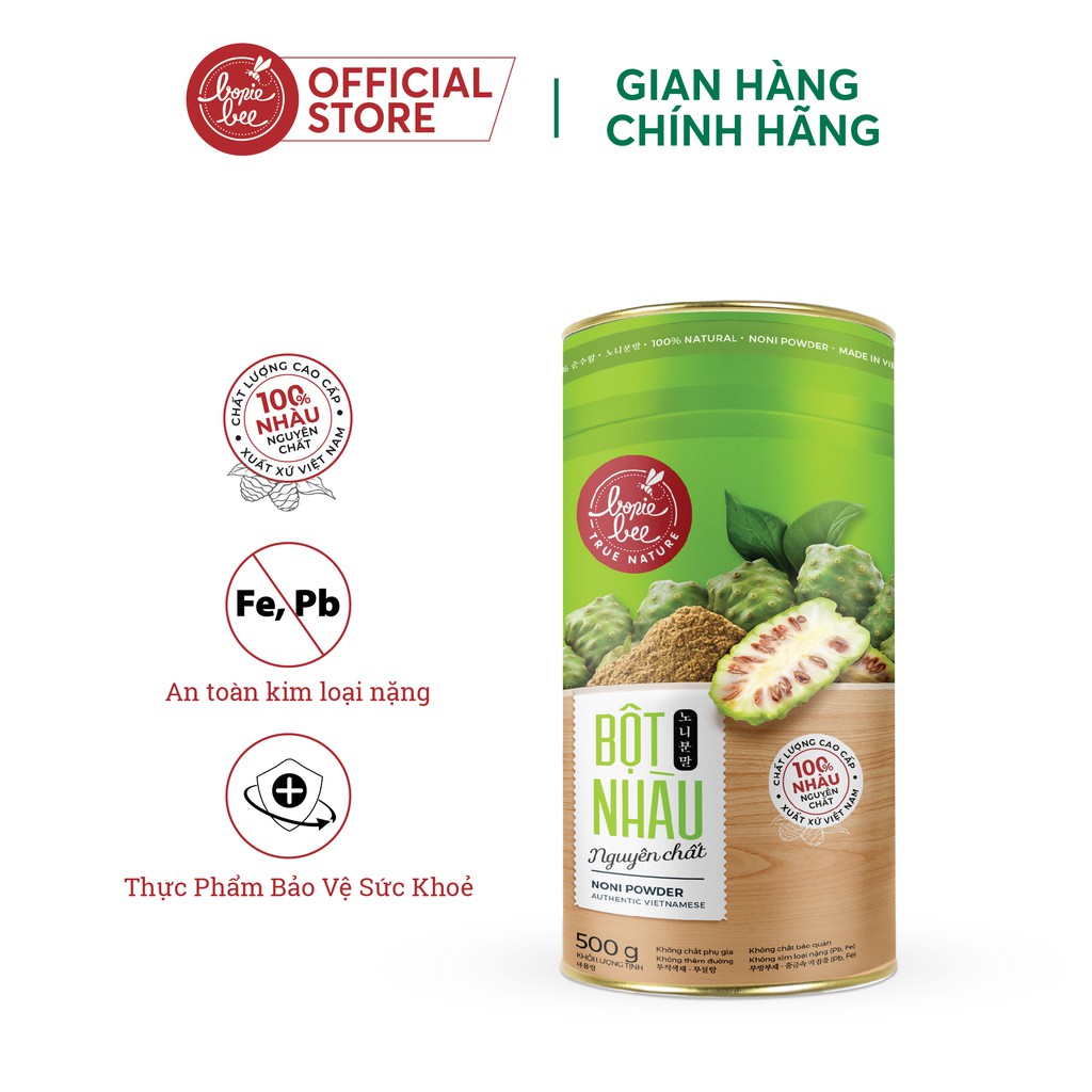 Bột Nhàu Nguyên Chất (Noni - 노니) Bonie Bee - 500g