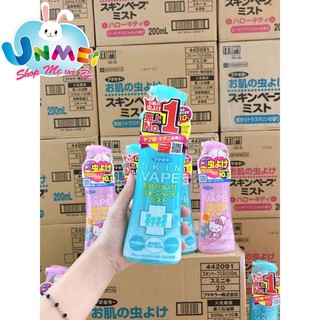 Xịt chống muỗi skin vape Nhật Bản 200ml