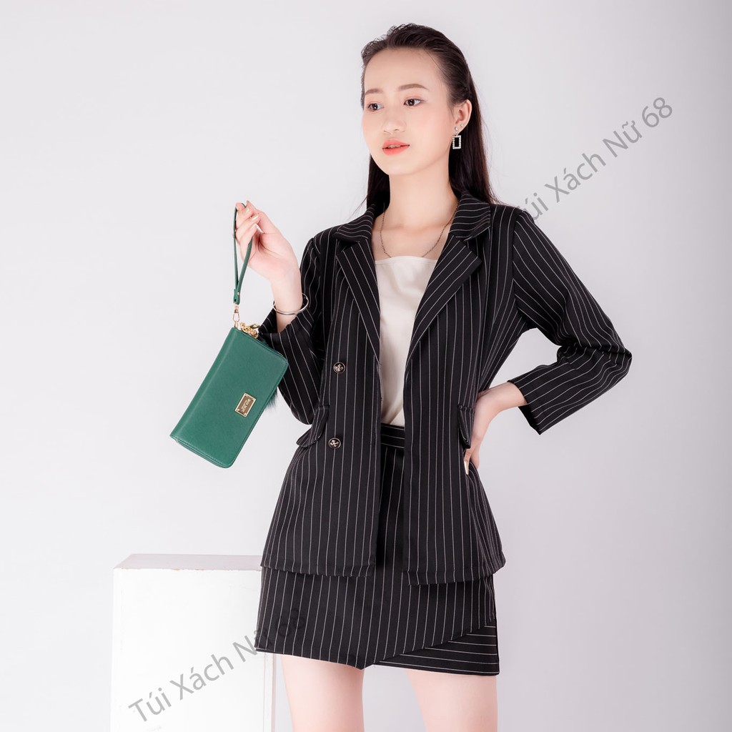 Ví Nữ Dài Bóp Da Cao Cấp Chuẩn Hàng Hiệu Đựng Tiền Cầm Tay Nhiều Ngăn Thời Trang Siêu Đẹp | BigBuy360 - bigbuy360.vn