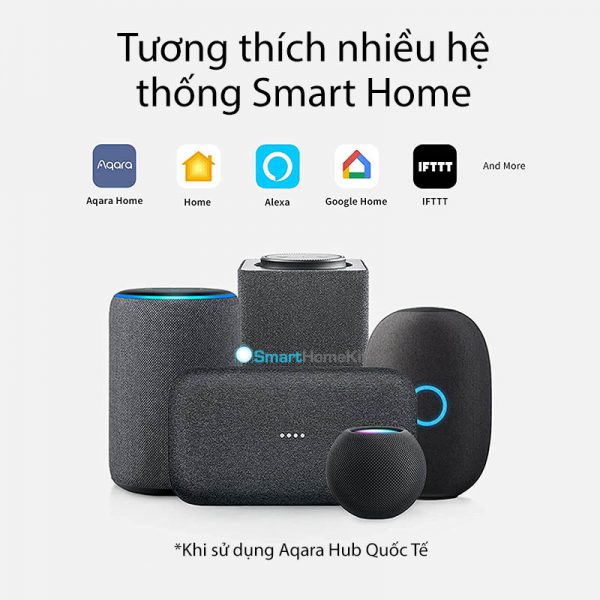 Aqara H1 - Công tắc vuông âm tường thông minh, bản Quốc Tế mới nhất 2021 - BH 1 Năm
