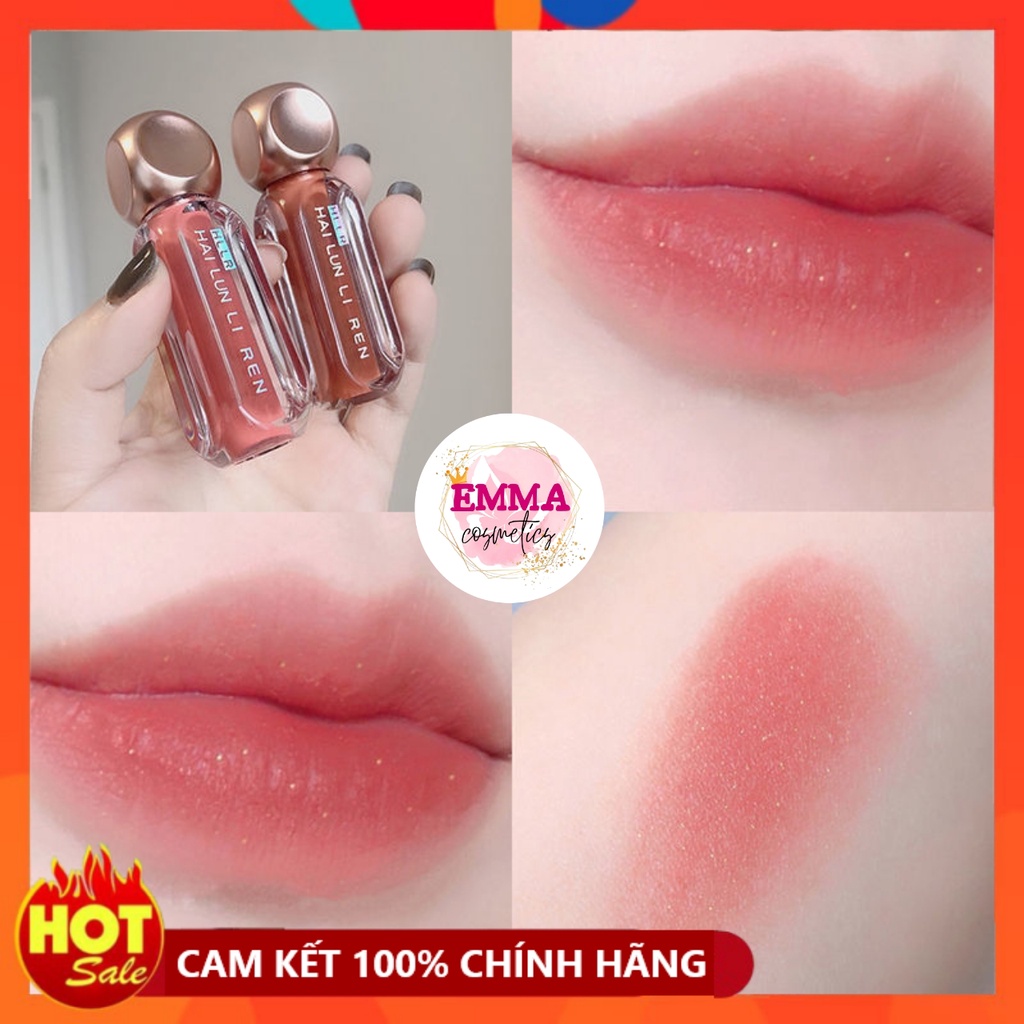 Son kem HAILUNLIREN  Sweet Peach Lip Clay