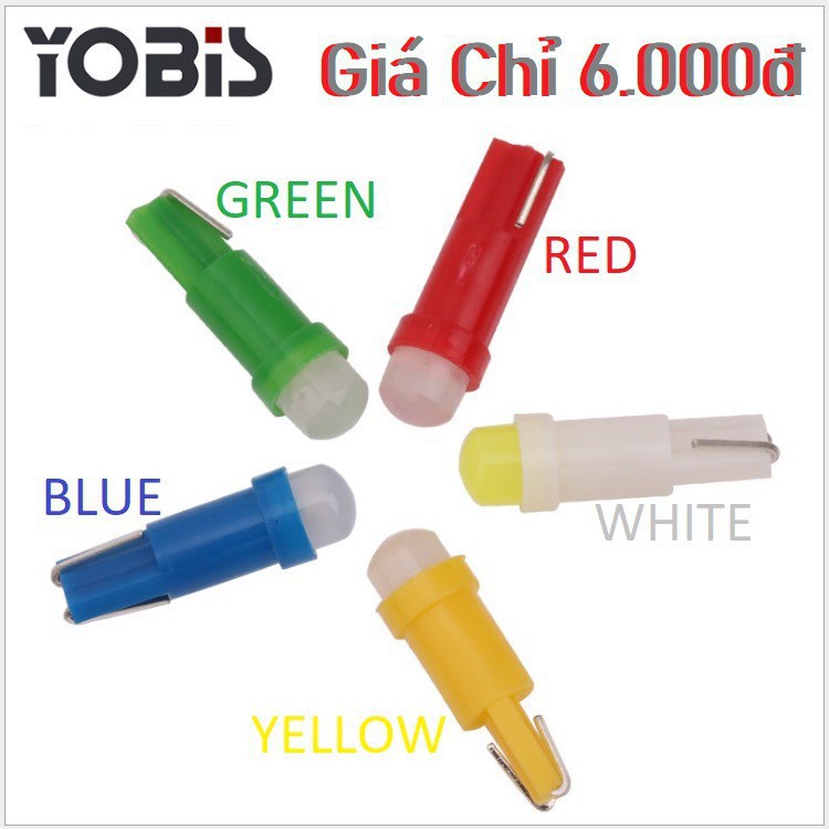 ⚡️MUA 10 TẶNG 1⚡️ Đèn LED T5 1 1MMD Ánh Sáng 3D Thay Thế Cho Ôtô - Xe Máy - Gắn Mặt Đồng H