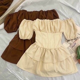JUMPSUIT BẸT VAI ĐUÔI CÁ