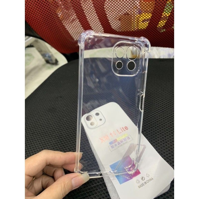 Ốp Lưng Xiaomi Mi 11 Ultra dẻo trong suốt bảo vệ chống sốc 4 góc