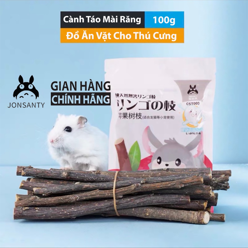 Cành táo mài răng cho thỏ, chuộ hamster, bọ ú, mài răng cho thú cưng nhỏ cst008