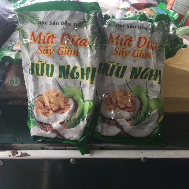 dừa khô hữu nghi mứt dừa sấy giòn