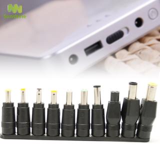 Bộ 10 cái jack kết nối sạc AC Adaptor laptop đa năng tiện dụng