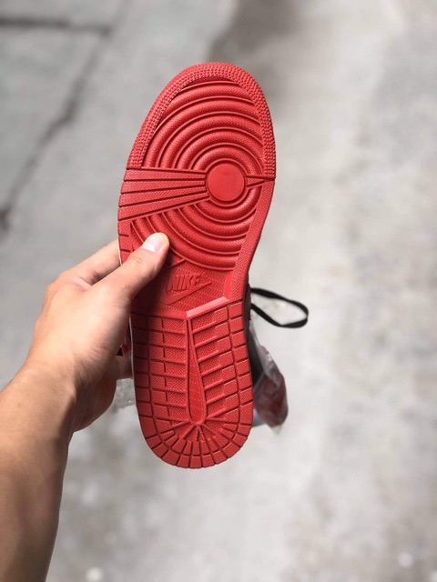 Giày JD 1 - bred chuẩn 1:1  ảnh tự chụp