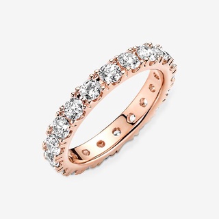 P Nhẫn Bạc 925 Đính Đá Zircon Lấp Lánh