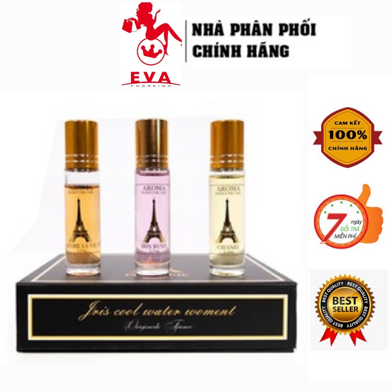 Tinh dầu nước hoa Pháp Aroma Perfume dạng lăn 12ml