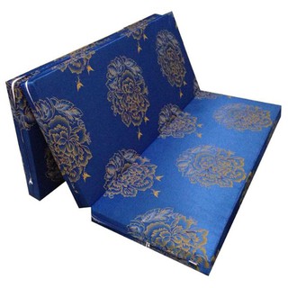 Nệm Bông Ép 1m4x1m95x10cm Gấp 3 Thoáng Mát, Độ Bền Cao