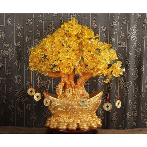 Cây thần tài, cây tài lộc chậu thỏi vàng phát tài phát lộc