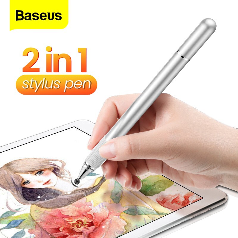 Bút cảm ứng điện dung 2 trong 1 Baseus Golden Cudgel Capacitive Stylus Pen cho Smartphone / Tablet/ iPad - Chính hãng