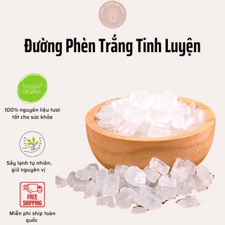 Đường phèn trắng tinh luyện, đường phèn kết tinh tự nhiên nấu chè chưng yến pha trà