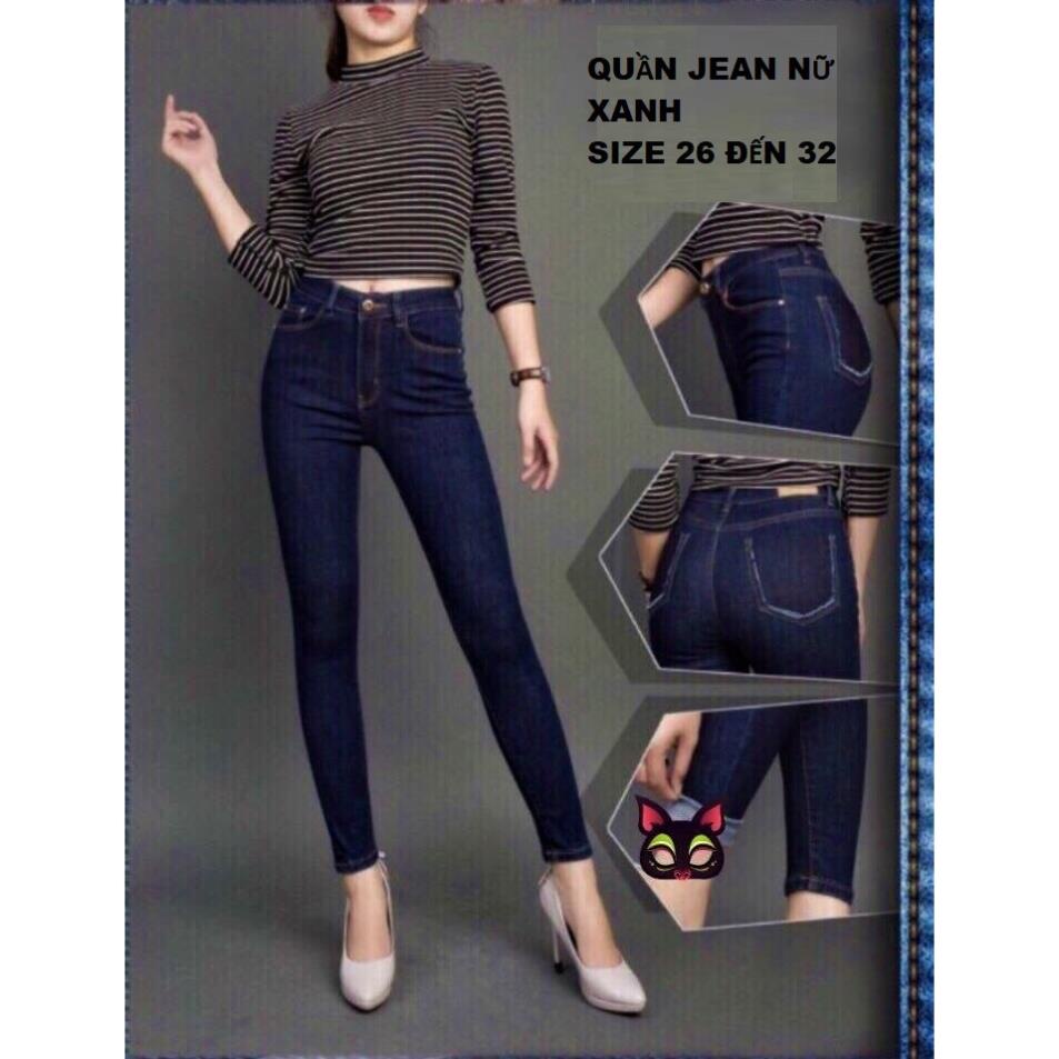 QUẦN JEAN NỮ LƯNG CAO SIZE 26 ĐẾN 33 SHOP 3.03 🌺