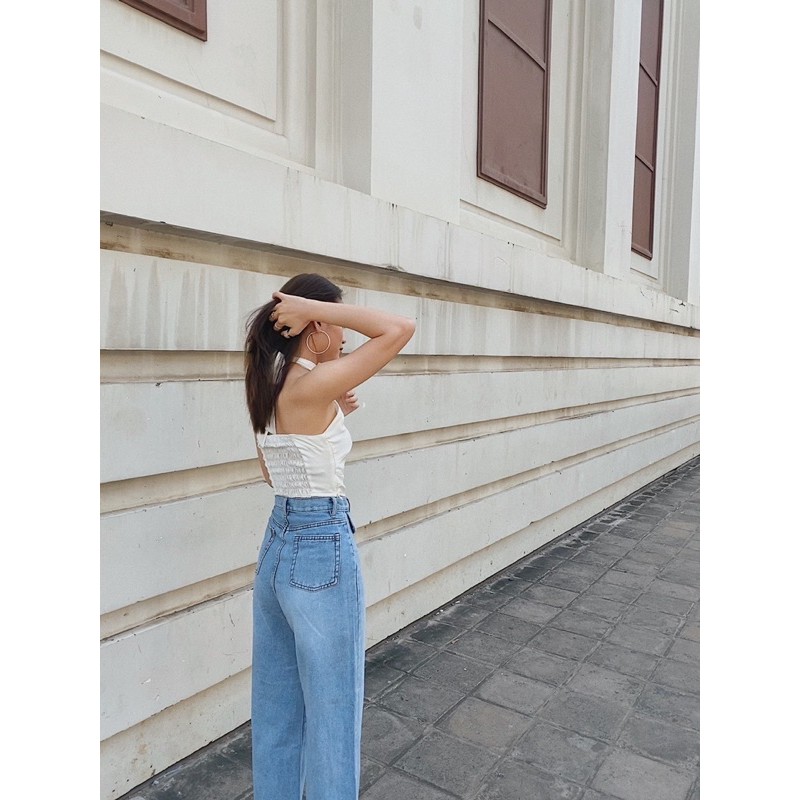 Quần ống suông Haley jean RÊVER