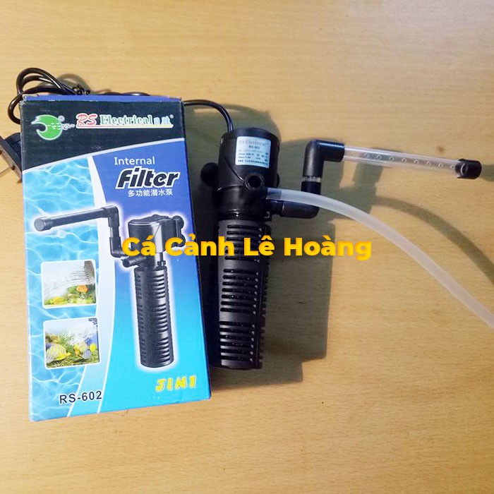 Máy Lọc Nước Bể Cá Cảnh 3 Trong 1 RS 602- 603 - 605 – Máy Lọc Vi Sinh