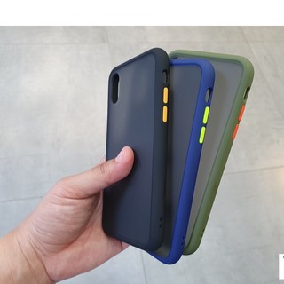Ốp lưng iPhone 6/6S/6p/7p/x/xs max nhám mờ chống sốc