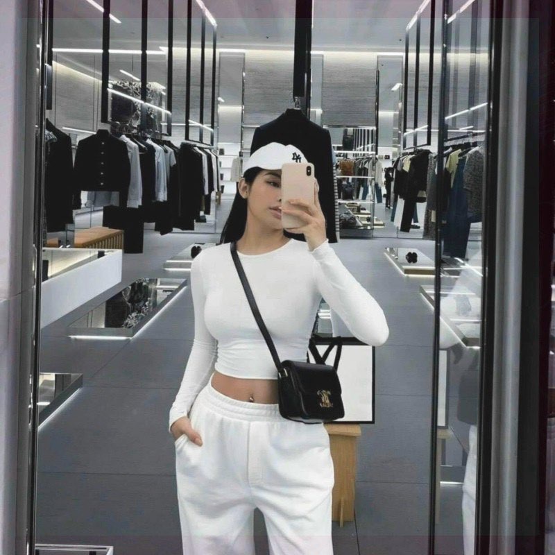 Túi xách khóa chữ X size 20cm da mềm , Túi Clin siêu đẹp siêu sang chảnh