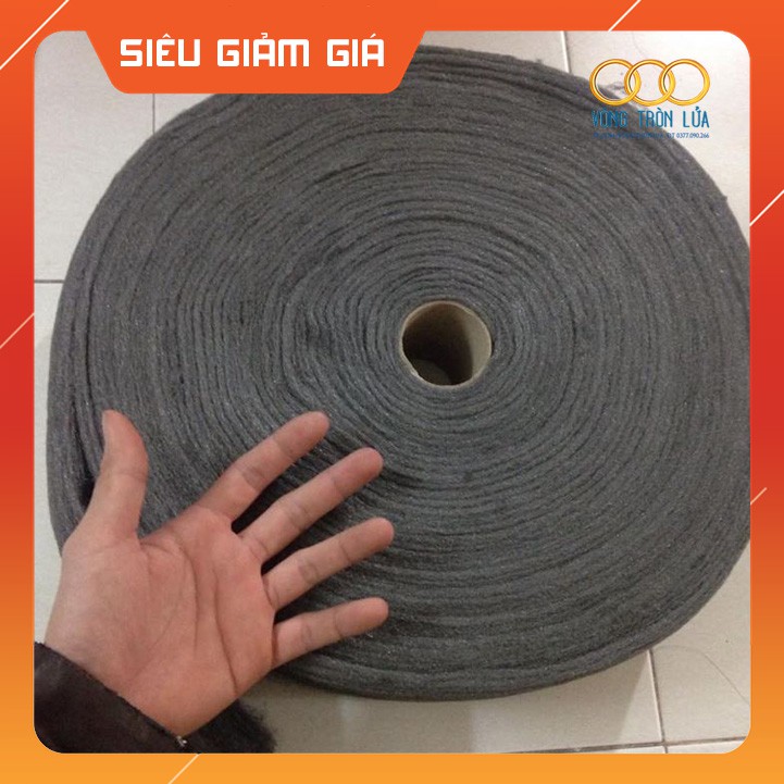 Combo 2 Cuộn Steel Wool, Bùi Nhùi Thép - Tổng 5kg [Shop Vòng Tròn Lửa]