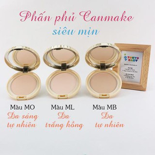 Phấn phủ Canmake siêu mịn (10g)