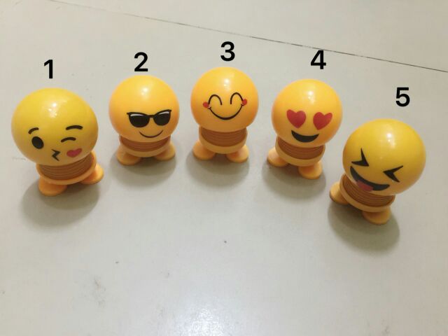 Thú nhún Emoji lò xo nhiều cảm xúc