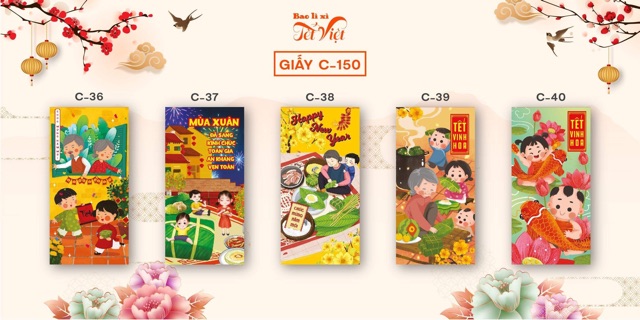 Combo 200 bao lì xì năm 2021